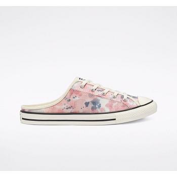 Converse Chuck Taylor All Star Dainty Mule Washed Florals Ruzove - Damske Tenisky